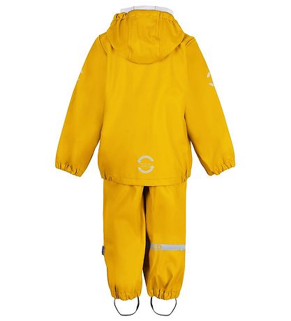 Mikk-Line Regntøj m. Seler - PU - Recycled - Sunflower Mikk-Line Regntøj m. Seler - PU - Recycled - Sunflower