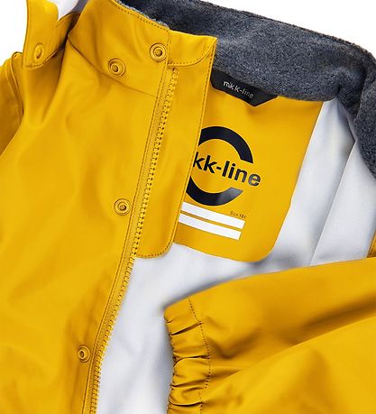 Mikk-Line Regntøj m. Seler - PU - Recycled - Sunflower Mikk-Line Regntøj m. Seler - PU - Recycled - Sunflower