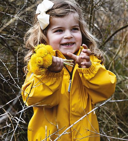 Mikk-Line Regntøj m. Seler - PU - Recycled - Sunflower Mikk-Line Regntøj m. Seler - PU - Recycled - Sunflower