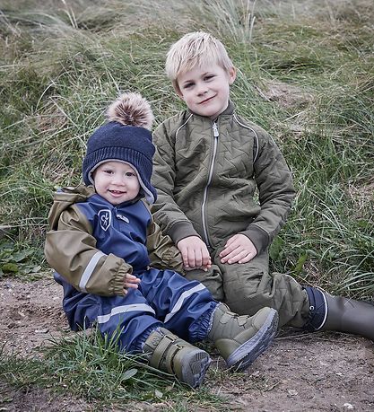 Color Kids Termotøj - Dark Olive
