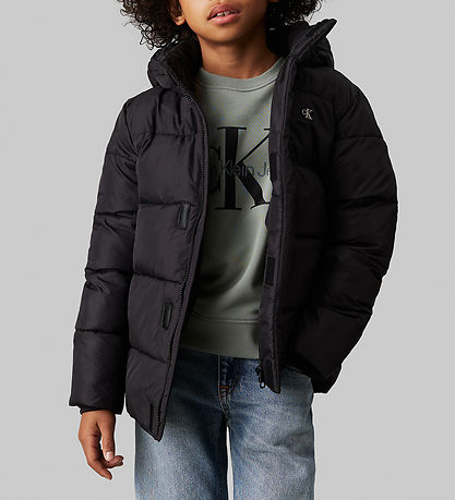 Calvin Klein Puffer Jacket - Essential Pouf - CK Black