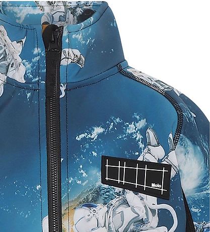 Molo Softshelljakke - Cloudy - Astronauts