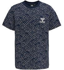 Hummel T-shirt - hmlCooper - Black Iris Hummel T-shirt - hmlCooper - Black Iris
