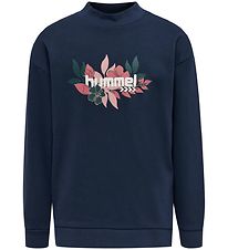 Hummel Sweatshirt - hmlEsther - Black Iris Hummel Sweatshirt - hmlEsther - Black Iris