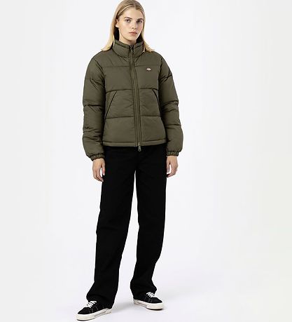 Dickies Dynejakke - Millitary Green Dickies Dynejakke - Millitary Green