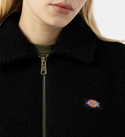 Dickies Fleecejakke - Palmerdale - Sort Dickies Fleecejakke - Palmerdale - Sort