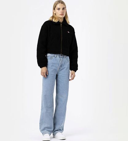 Dickies Fleecejakke - Palmerdale - Sort Dickies Fleecejakke - Palmerdale - Sort