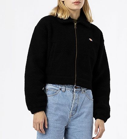 Dickies Fleecejakke - Palmerdale - Sort Dickies Fleecejakke - Palmerdale - Sort