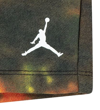 Jordan Sweatshorts/T-Shirt - Jumbo Jumpman - Team Orange/Schwarz