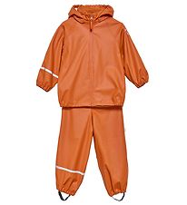 CeLaVi Regntøy m. Seler - PU - Amber Brown