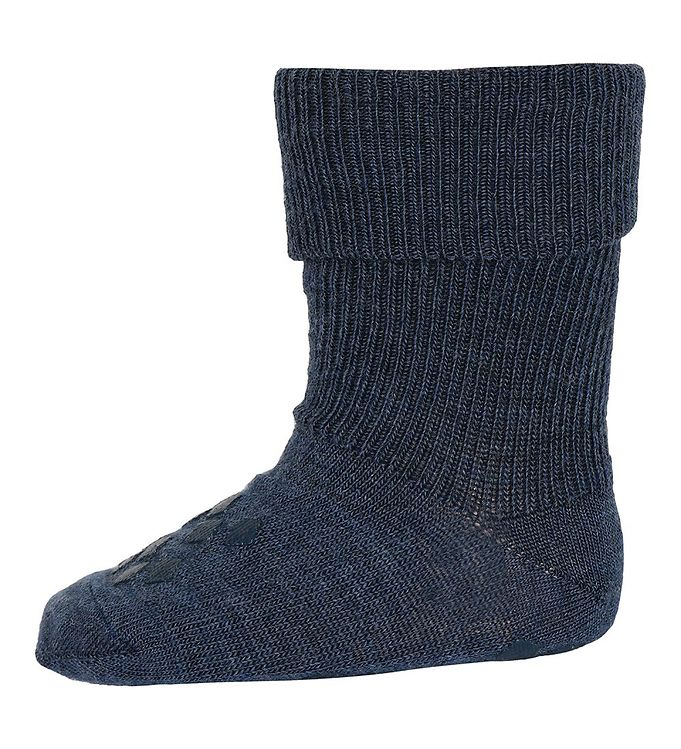 MP Strømper - Uld - ABS - Rio - Dark Denim Melange