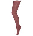 MP Strømpebukser - Uld - Rib - Hot Chocolate