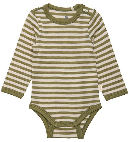 CeLaVi Body l/æ - Loden Green Melange m. Striber