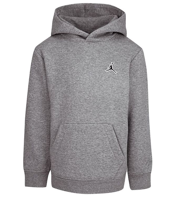 Jordan Hættetrøje - Essentiel - Gråmeleret