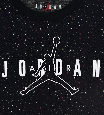 Jordan T-Shirt - Color Mix Aop - Sort m. Prikker Jordan T-Shirt - Color Mix Aop - Sort m. Prikker