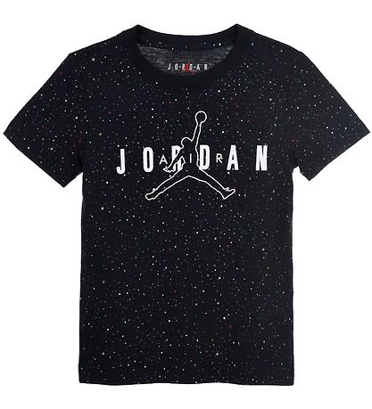 Jordan T-Shirt - Color Mix Aop - Sort m. Prikker Jordan T-Shirt - Color Mix Aop - Sort m. Prikker