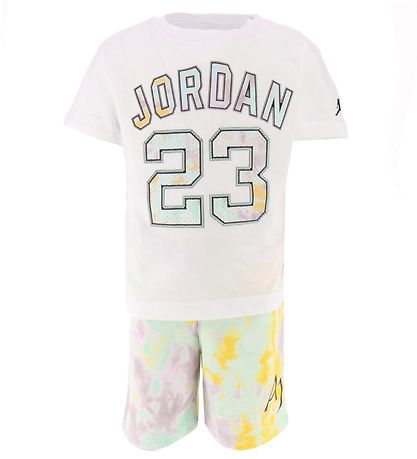 Jordan Sweatshorts/T-shirt - Sport Dna - Mint Foam m. Print Jordan Sweatshorts/T-shirt - Sport Dna - Mint Foam m. Print