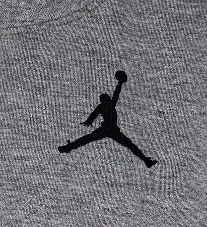 Jordan T-Shirt - Jumpman Air - Gråmeleret m. Logo