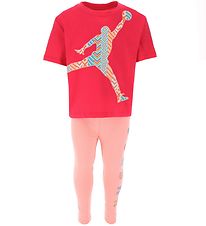 Jordan T-Shirt/Leggings - Girls Bff - Bleached Coral Jordan T-Shirt/Leggings - Girls Bff - Bleached Coral
