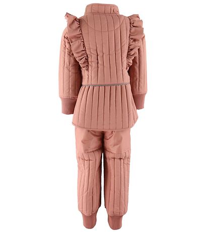 En Fant Thermokleidung - Alt Rose m. Rüschen En Fant Thermokleidung - Alt Rose m. Rüschen