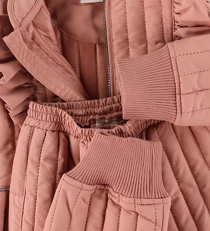 En Fant Thermokleidung - Alt Rose m. Rüschen En Fant Thermokleidung - Alt Rose m. Rüschen