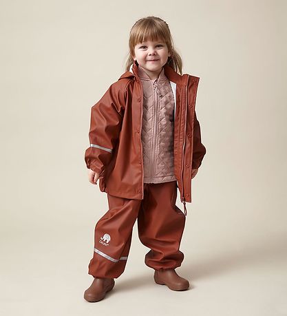 CeLaVi Regntøj m. Seler - PU - Tortoise Shell CeLaVi Regntøj m. Seler - PU - Tortoise Shell