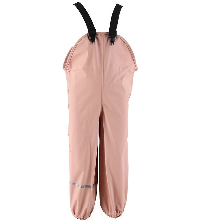 CeLaVi Regnbukser med Seler PU - Misty Rose