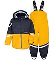Didriksons Regntøj m. Seler - Waterman - Oat Yellow/Navy Didriksons Regntøj m. Seler - Waterman - Oat Yellow/Navy
