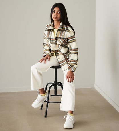 Hound Jakke - Checks - Beige m. Tern Hound Jakke - Checks - Beige m. Tern