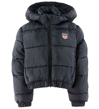 Veste Rembourrée GANT - Retro Shield - Noir Veste Rembourrée GANT - Retro Shield - Noir