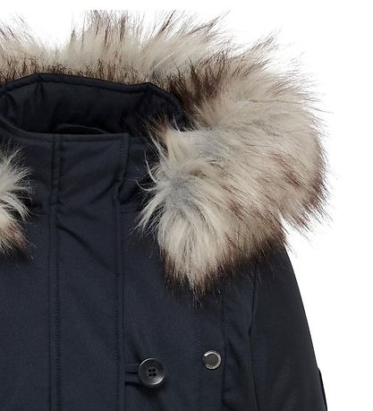 Kids Only Jakke - Noos - KogIris - Night Sky/Fur Light Gre