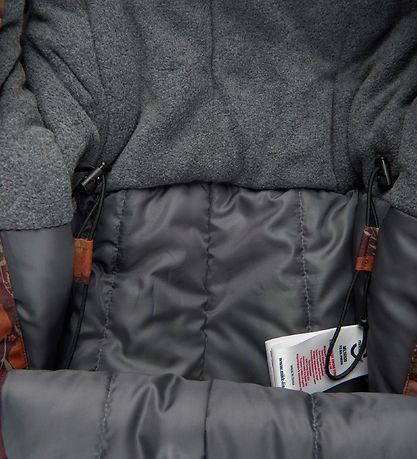 Mikk-Line Flyverdragt - Floral - Decadent Chocolate Mikk-Line Flyverdragt - Floral - Decadent Chocolate