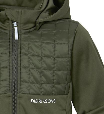 Didriksons Softshelljakke - Briska - Deep Green