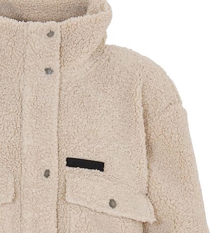 Didriksons Fleece Jacket - Edla - Clay Beige