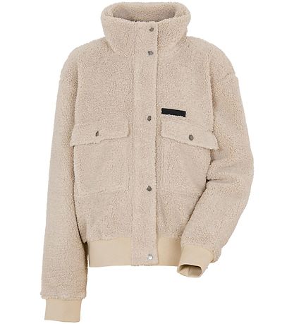 Didriksons Fleece Jacket - Edla - Clay Beige