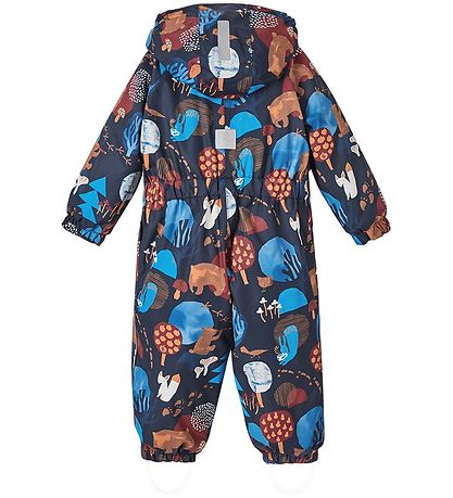 Reima Flyverdragt - Puhuri - Navy m. Print