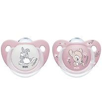 Nuk Sutter - 2 Pak - Silikone - Bambi Nuk Sutter - 2 Pak - Silikone - Bambi