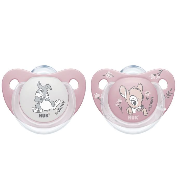 Nuk Sut, Disney, Str. 2 (6-18 Mdr.), Anatomisk, Silikone 2-pak