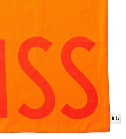 Design Letters Shopper - Kiss - Orange Design Letters Shopper - Kiss - Orange