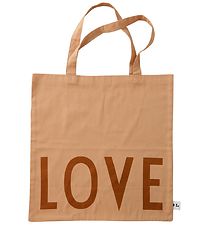 Design Letters Shopper - Love - Beige Design Letters Shopper - Love - Beige