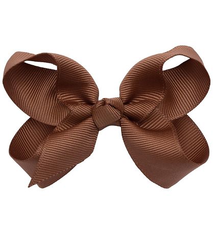 Little Wonders Hårspænde m. Sløjfe - Kamille - 6 cm - Root Beer Little Wonders Hårspænde m. Sløjfe - Kamille - 6 cm - Root Beer