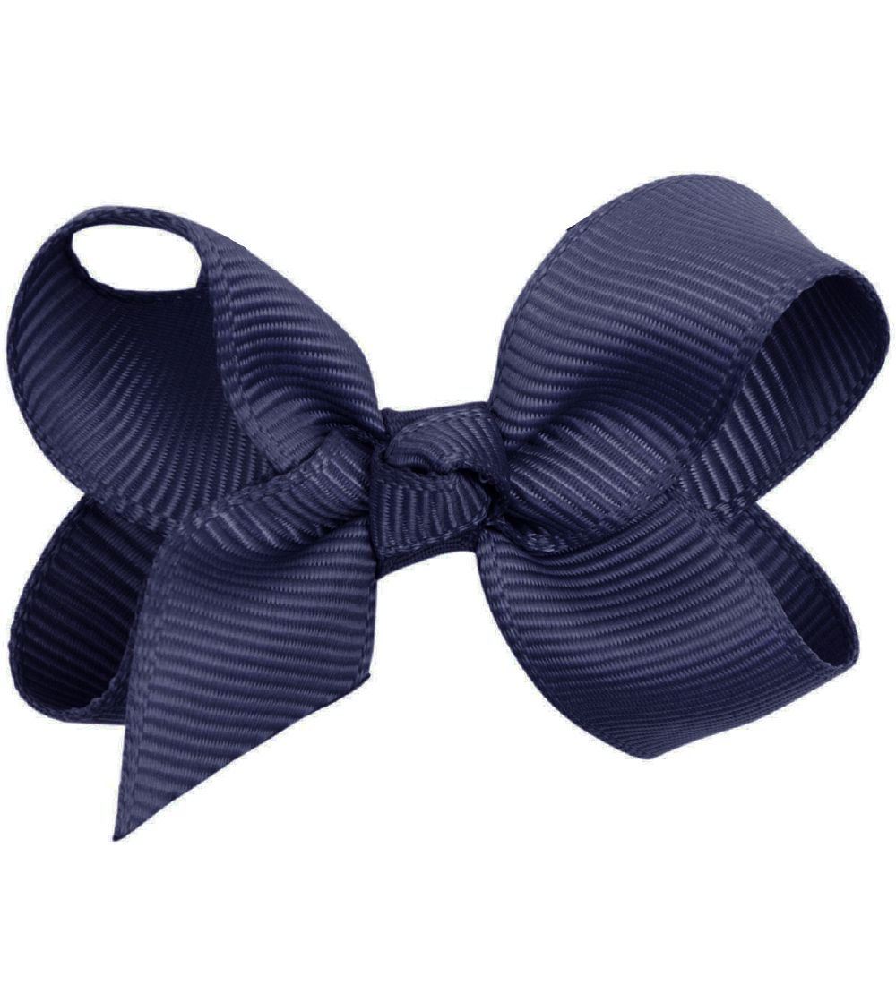Little Wonders Haarspange mit. Schleife - Kamille - 6 cm - Navy - Little Wonders - One Size - Haarschmuck