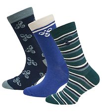 Hummel Strømper - 3-pak - hmlAlfie - Deep Teal