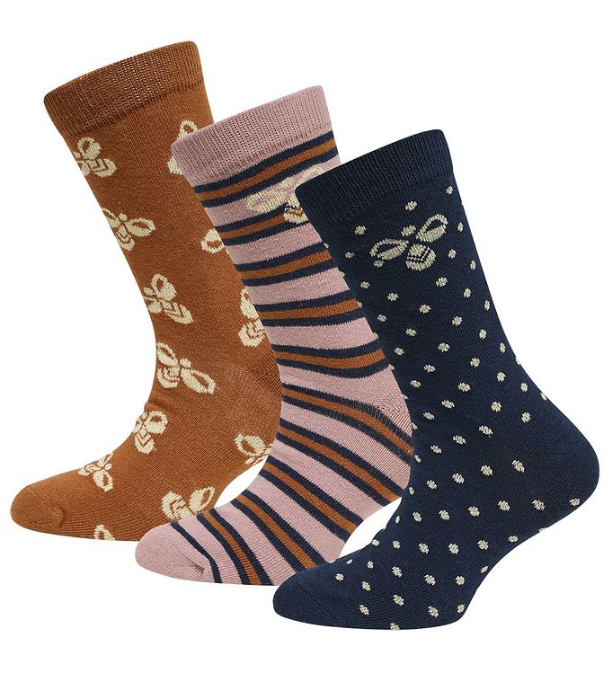 Hummel Strømper - 3-pak - hmlAlfie - Black Iris