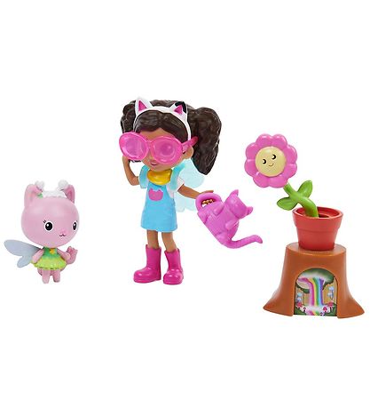 Gabby's Dollhouse Sæt - 6 Dele - Pack-Flower Garden