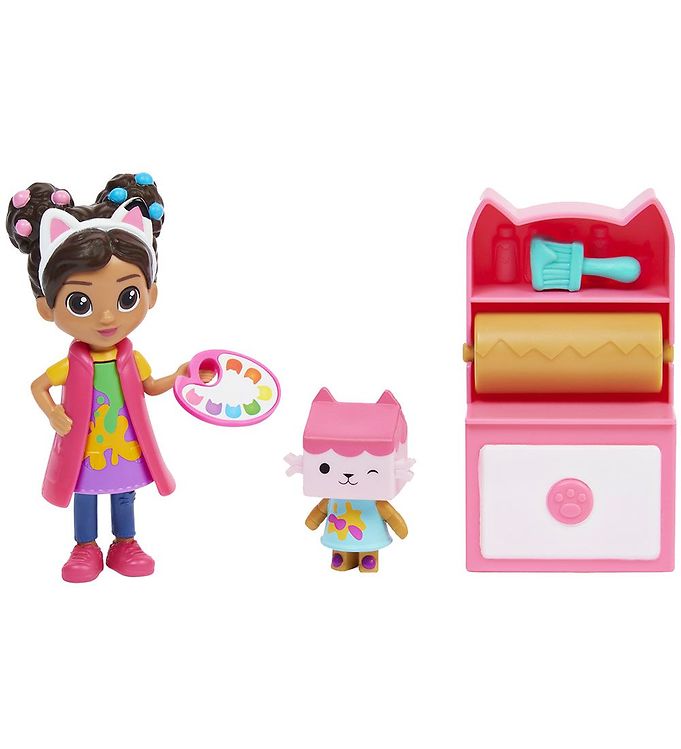 Gabby's Dollhouse Sæt - 6 Dele - Art Studio