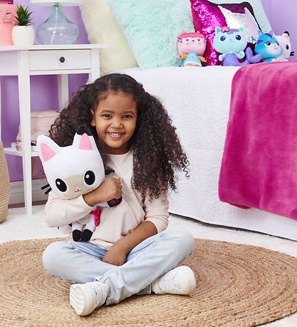 Gabby's Dollhouse Bamse m. Lyd/Lys - 33 cm - Talking Pandy Paws Gabby's Dollhouse Bamse m. Lyd/Lys - 33 cm - Talking Pandy Paws