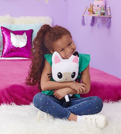 Gabby's Dollhouse Bamse m. Lyd/Lys - 33 cm - Talking Pandy Paws Gabby's Dollhouse Bamse m. Lyd/Lys - 33 cm - Talking Pandy Paws
