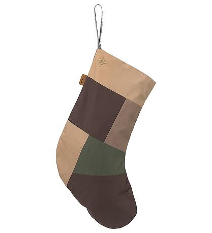 ferm Living Julesokk - Patchwork - Multi ferm Living Julesokk - Patchwork - Multi
