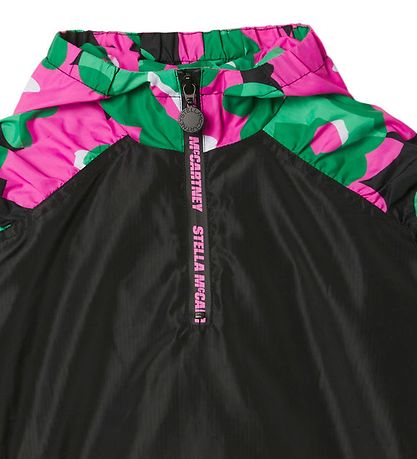 Stella McCartney Kids Jakke - Sort m. Blomster Stella McCartney Kids Jakke - Sort m. Blomster